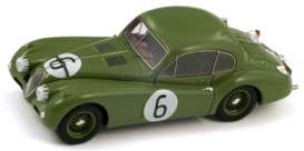 Jaguar  - 1956 green - 1:43 - Spark - s2122 - spas2122 | Toms Modelautos