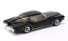 Buick  - 1971 black - 1:43 - TrueScale - M134308 - TSM134308 | Toms Modelautos