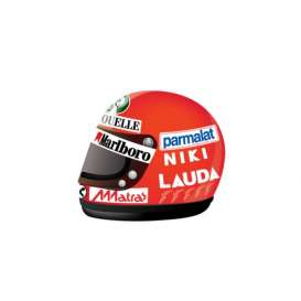Helmet Ferrari - 1977 red - 1:8 - TrueScale - m13AC18 - tsm13AC18 | Toms Modelautos