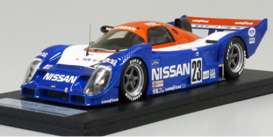 Nissan  - 1992 blue/red/white - 1:18 - Kyosho - YJ003A - kyoYJ003A | Toms Modelautos