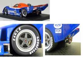 Nissan  - 1992 blue/red/white - 1:18 - Kyosho - YJ003A - kyoYJ003A | Toms Modelautos
