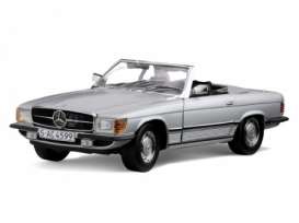 Mercedes Benz  - 1977 silver - 1:18 - SunStar - 4607 - sun4607 | Toms Modelautos