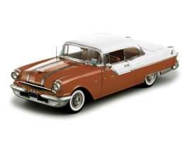 Pontiac - 1955 white mist/firegold - 1:18 - SunStar - 5043 - sun5043 | Tom's Modelauto's Pontiac - 1955 white mist/firegold - 1:18 - SunStar - 5043 - sun5043 | Tom's Modelauto's