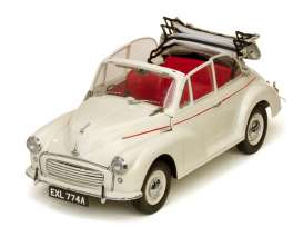 Morris  - Minor 1000 tourer 1965 old english white - 1:12 - SunStar - 4774 - sun4774 | Toms Modelautos