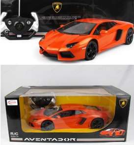 Lamborghini  - 2012 orange - 1:14 - Rastar - Rastar43000o | Toms Modelautos
