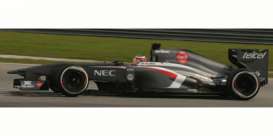 Sauber  - 2013 black/white - 1:43 - Spark - s3057 - spas3057 | Toms Modelautos