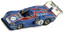 Alpine  - 1974 blue - 1:43 - Spark - sf006 - spasf006 | Toms Modelautos