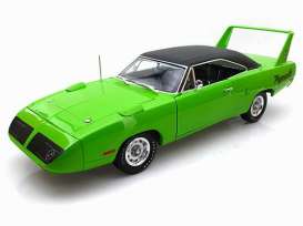 Plymouth  - 1970 green - 1:18 - Auto World - AMM995 | Toms Modelautos
