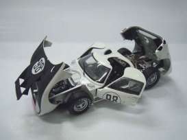 Ford  - GT40 MKII #98 1966 white/black - 1:18 - Shelby Collectibles - shelby415 | Toms Modelautos