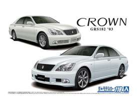 Toyota  - Crown GRS182 Royal Saloon  - 1:24 - Aoshima - 05793 - abk05793 | Toms Modelautos