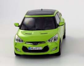 Hyundai  - Veloster 2012 green - 1:43 - Ixo Premium X - PRD271 - ixPRD271 | Toms Modelautos