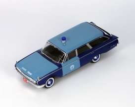 Ford  - 1960 blue/dark blue - 1:43 - Ixo Premium X - PRD252 - ixPRD252 | Toms Modelautos