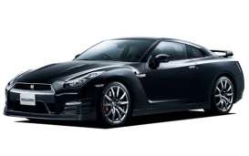 Nissan  - 2012 black pearl - 1:24 - Aoshima - 108065 - abk108065 | Toms Modelautos