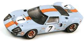 Ford  - 1969 blue - 1:43 - Spark - s4065 - spas4065 | Toms Modelautos