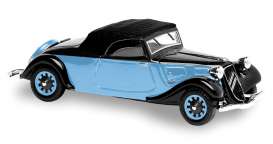 Citroen  - black/blue - 1:43 - Solido - 143125 - soli143125 | Toms Modelautos