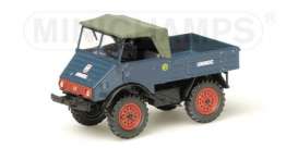 Unimog  - 1953 blue - 1:43 - Minichamps - 439030200 - mc439030200 | Toms Modelautos