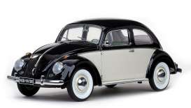 Volkswagen  - 1963 black/beige grey - 1:12 - SunStar - 5207 - sun5207 | Toms Modelautos