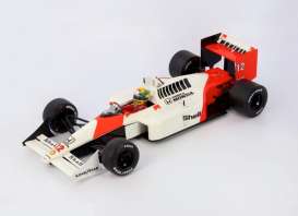 McLaren  - 1988 red/white - 1:18 - Ixo Premium X - SEN18002 - ixSEN18002 | Toms Modelautos