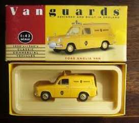 Ford  - 1961 yellow - 1:43 - Vanguards - VA4001 | Toms Modelautos