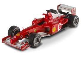 Ferrari  - 2002 red - 1:43 - Hotwheels Elite - mvX5513 - hwmvX5513 | Toms Modelautos