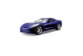 Chevrolet  - Corvette Stingray 2014 dark blue - 1:18 - Maisto - 31182db - mai31182db | Toms Modelautos