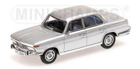 BMW  - 1962 silver - 1:43 - Minichamps - 437023000 - mc437023000 | Toms Modelautos