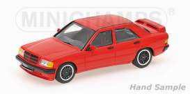 Brabus Mercedes Benz - 1988 red - 1:43 - Minichamps - 437032600 - mc437032600 | Toms Modelautos