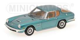 Maserati  - 1966 green metallic - 1:43 - Minichamps - 437123420 - mc437123420 | Toms Modelautos