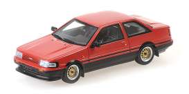 Toyota  - Corolla 1984 red - 1:43 - Minichamps - 437166320 - mc437166320 | Toms Modelautos