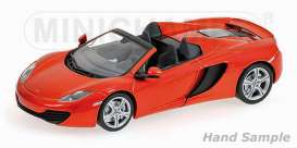 McLaren  - 2012 orange metallic - 1:43 - Minichamps - 530133030 - mc530133030 | Toms Modelautos