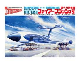 Thunderbirds  - Fire Flash  - 1:350 - Aoshima - 105255 - abk105255 | Toms Modelautos