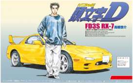 Mazda  - RX-7 FD3S Keisuke Takahashi  - 1:32 - Aoshima - 00899 - abk00899 | Toms Modelautos