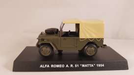 Alfa Romeo  - 1947 green - 1:43 - Magazine Models - cara029 - magcara029 | Toms Modelautos