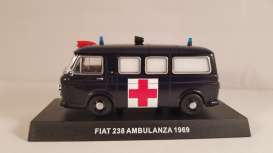 Fiat  - 238 1969 blue - 1:43 - Magazine Models - cara023 - magcara023 | Toms Modelautos