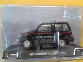 Mitsubishi  - Pajero *Carabinieri* 2003 blue - 1:43 - Magazine Models - 056 - magcara056 | Toms Modelautos