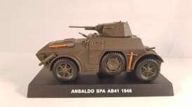 Militaire  - 1946 green - 1:43 - Magazine Models - magcara026 | Toms Modelautos