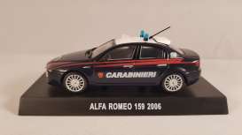 Alfa Romeo  - 159 Bicentenario 2006 blue - 1:43 - Magazine Models - cara001 - magcara001 | Toms Modelautos