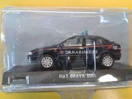 Fiat  - Brava *Carabinieri* 2001 blue - 1:43 - Magazine Models - 050 - magcara050 | Toms Modelautos