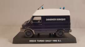 Iveco  - 1992 blue/white - 1:43 - Magazine Models - cara021 - magcara021 | Toms Modelautos