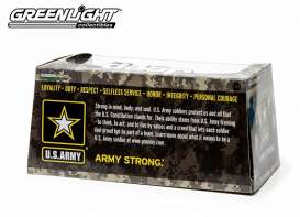 Jeep  - Wrangler soft top *US Army* 2012 dark green - 1:43 - GreenLight - 86043 - gl86043 | Toms Modelautos