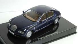 Bugatti  - 1999 blue notte perlato - 1:43 - AutoArt - 50931 - autoart50931 | Toms Modelautos