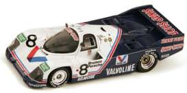 Porsche  - 1985 blue/white - 1:43 - Spark - 43DA85 - spa43DA85 | Toms Modelautos