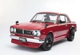 Nissan  - red - 1:18 - Kyosho - 8128R - kyo8128R | Toms Modelautos