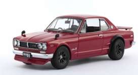 Nissan  - red - 1:18 - Kyosho - 8128R - kyo8128R | Toms Modelautos