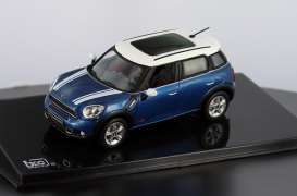 Mini  - 2011 blue/white - 1:43 - IXO Models - moc132 - ixmoc132 | Toms Modelautos
