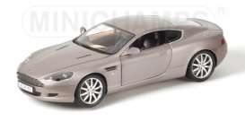 Aston Martin  - 2004 stone silver - 1:18 - Minichamps - 150137321 - mc150137321 | Toms Modelautos