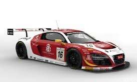 Audi  - 2013 white/red - 1:43 - Spark - sb047 - spasb047 | Toms Modelautos