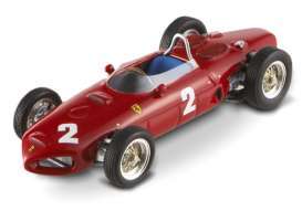 Ferrari  - 1961 red - 1:43 - Magazine Models - Fer156Hill - MagFer156Hill | Toms Modelautos