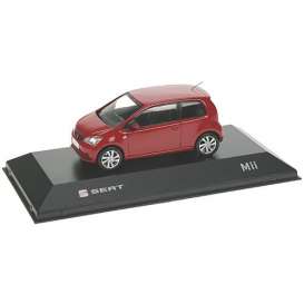 Seat  - 2013 red - 1:43 - Seat Auto Emocion - seatMii-t | Toms Modelautos