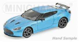 Aston Martin  - 2012 blue - 1:43 - Minichamps - 437137222 - mc437137222 | Toms Modelautos